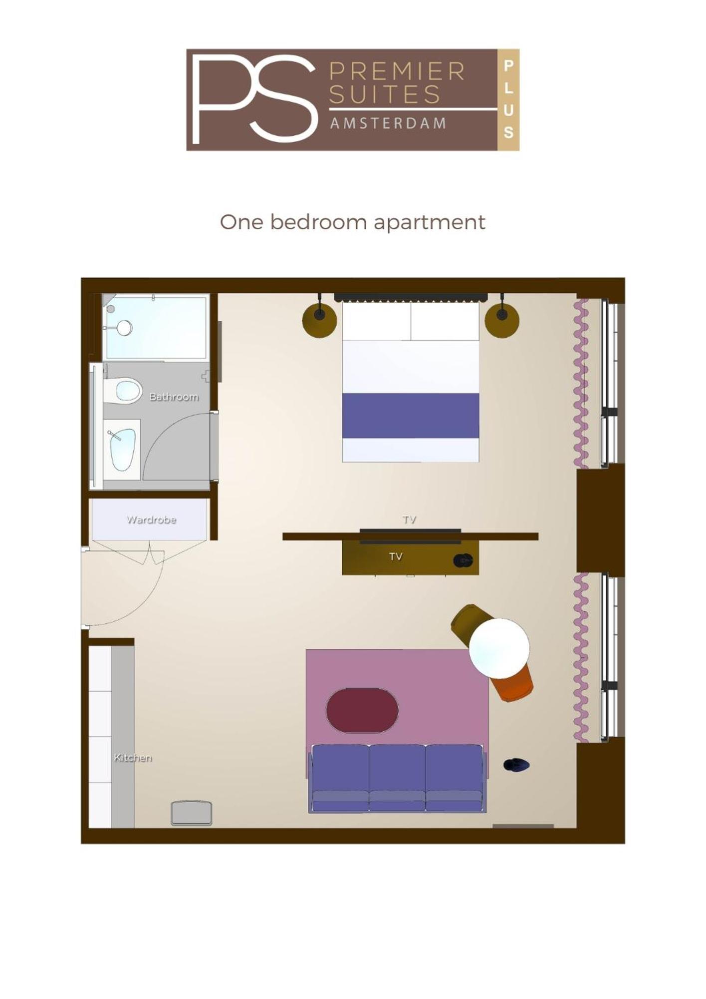 พรีเมียร์ สวีท พลัส อัมสเตอร์ดัม Aparthotel ห้อง รูปภาพ